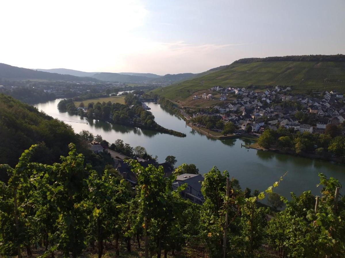 Ferienwohnung Moselblick แบร์นคาสเทล-คืสท์ ภายนอก รูปภาพ
